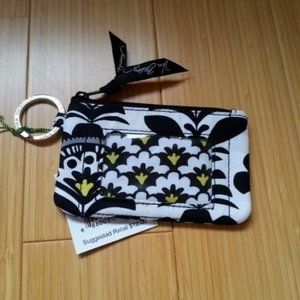 Vera Bradley Zip ID Case "Fanfare"